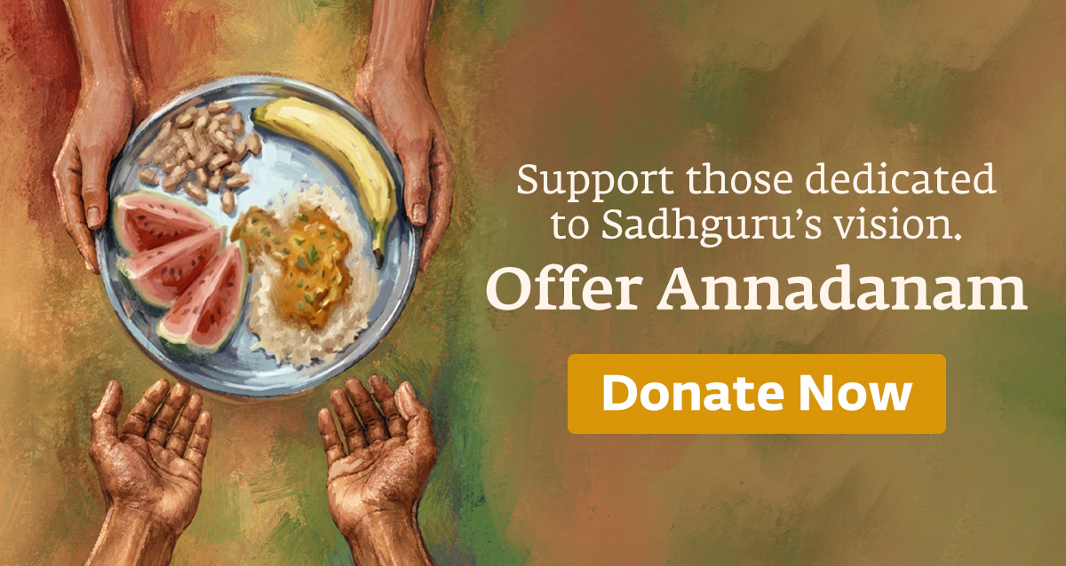 Isha Foundation Facebook ad