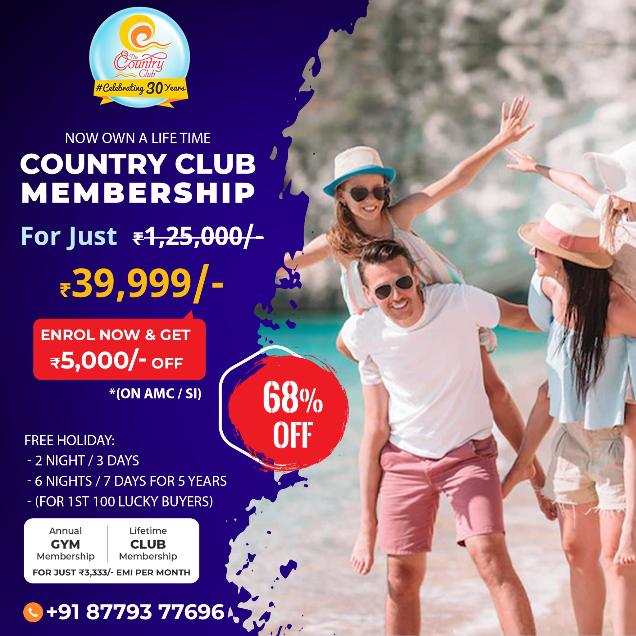 Countryclubindia.co Facebook ad: ๐๐๐ญ ๐๐จ๐ฎ๐ง๐ญ๐ซ๐ฒ ๐๐ฅ๐ฎ๐ ๐๐ง๐ญ๐๐ซ๐ง๐๐ญ๐ข๐จ๐ง๐๐ฅโฆ