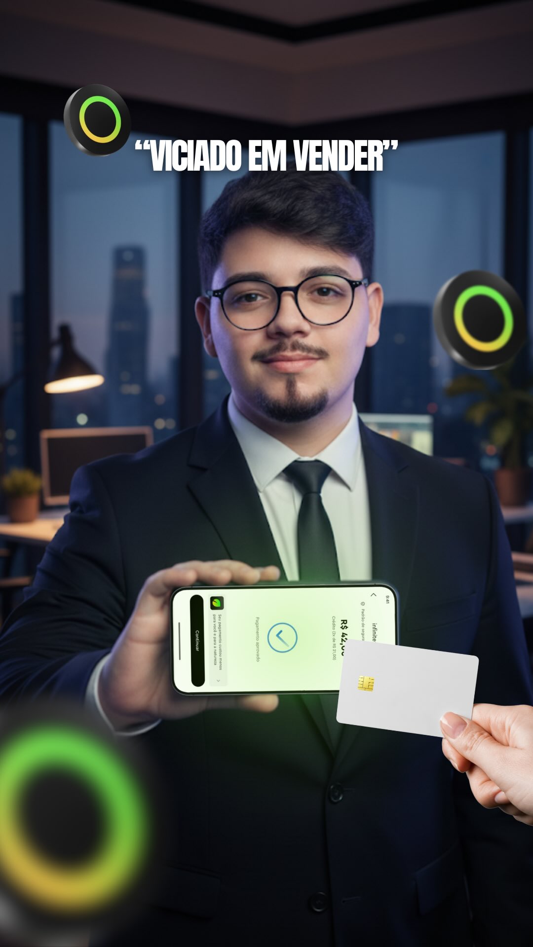 InfinitePay Facebook ad: Quando o barulhinho da venda aprovada vira vício…