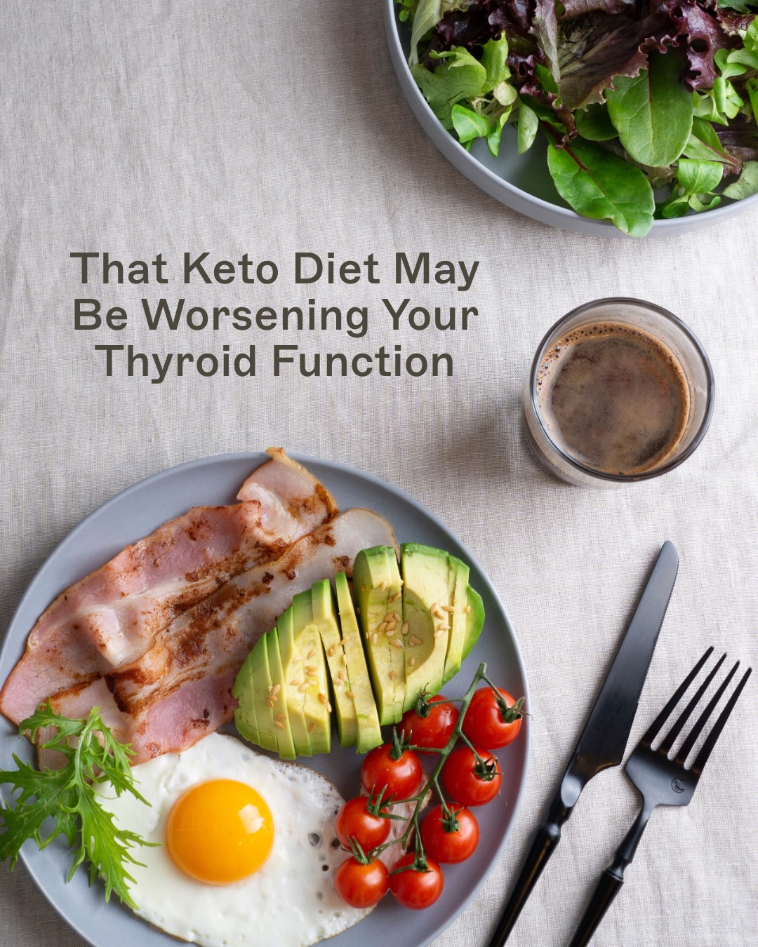 Amy Myers MD Facebook ad: The ketogenic diet does not affect everyone the…