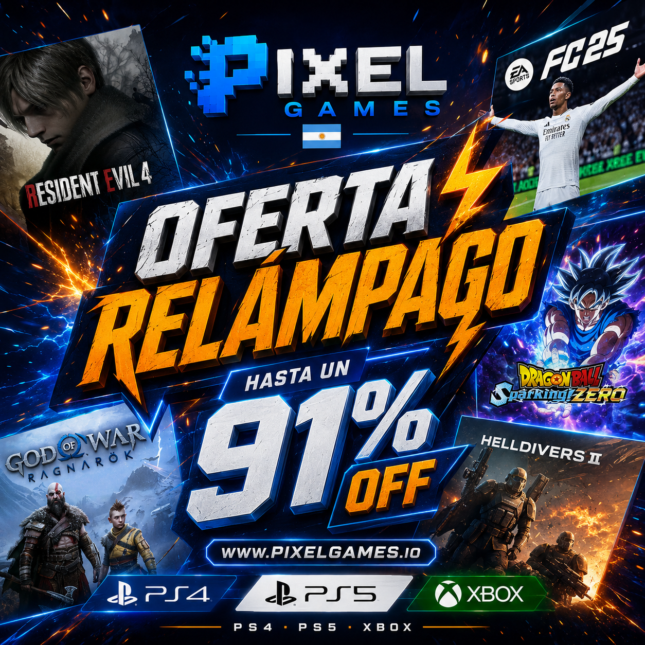 Pixel Games Facebook ad
