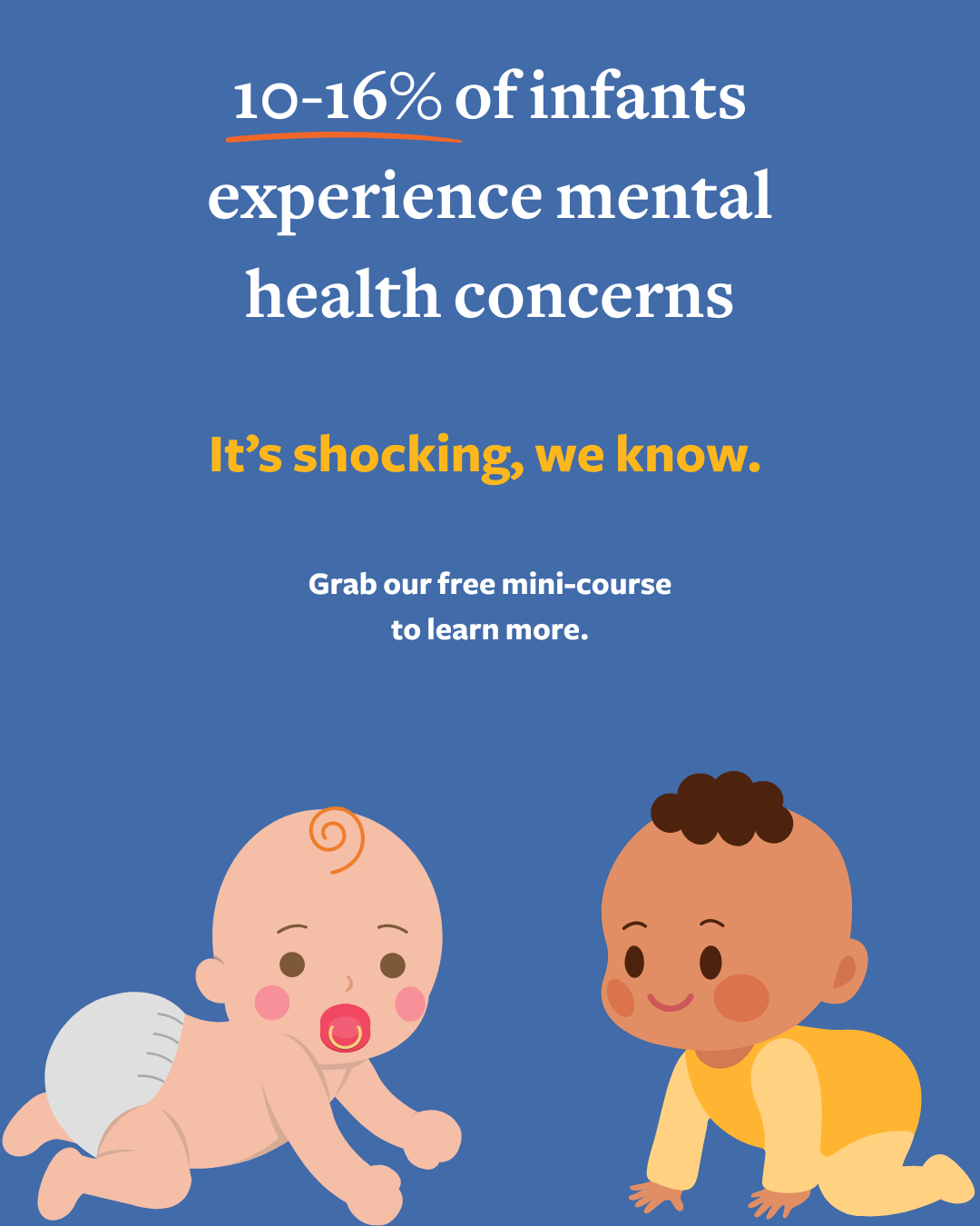 South Carolina Infant Mental Health Association Facebook ad: Free Introduction to Infant Mental Health