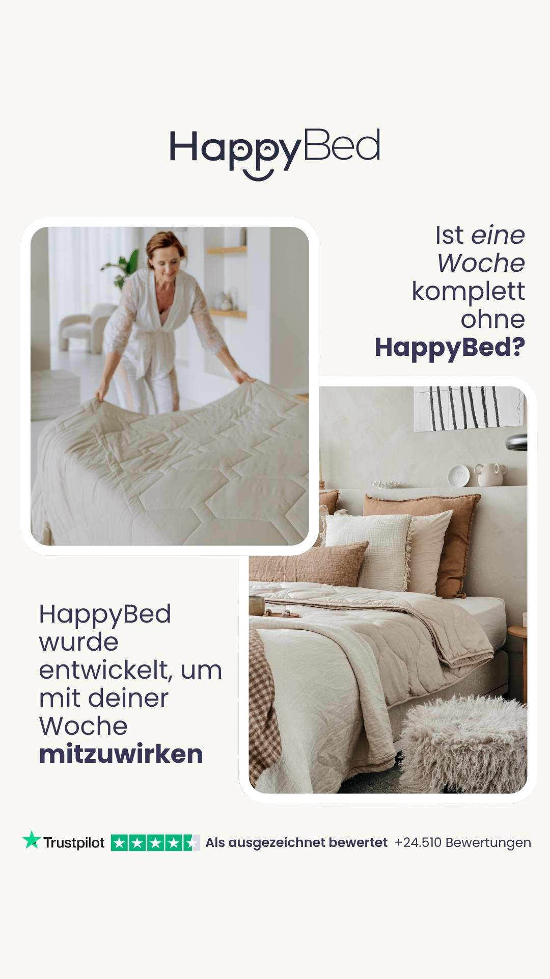 Thehappybed.de Facebook ad
