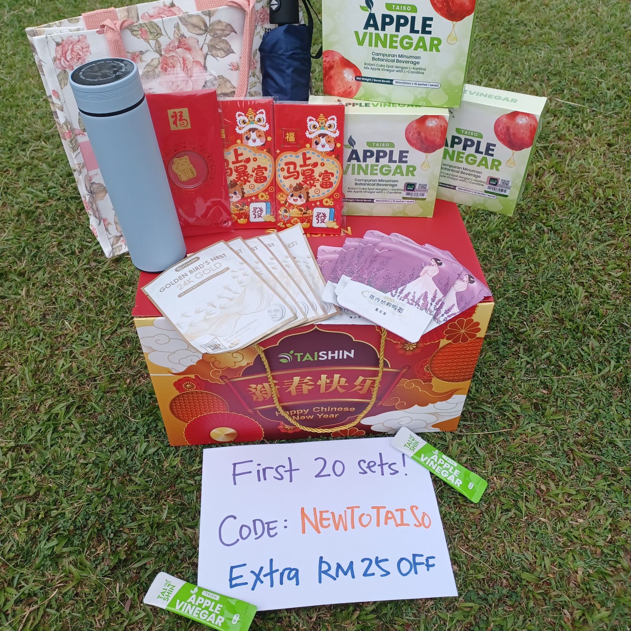 Taiso Apple Cider Vinegar Facebook ad