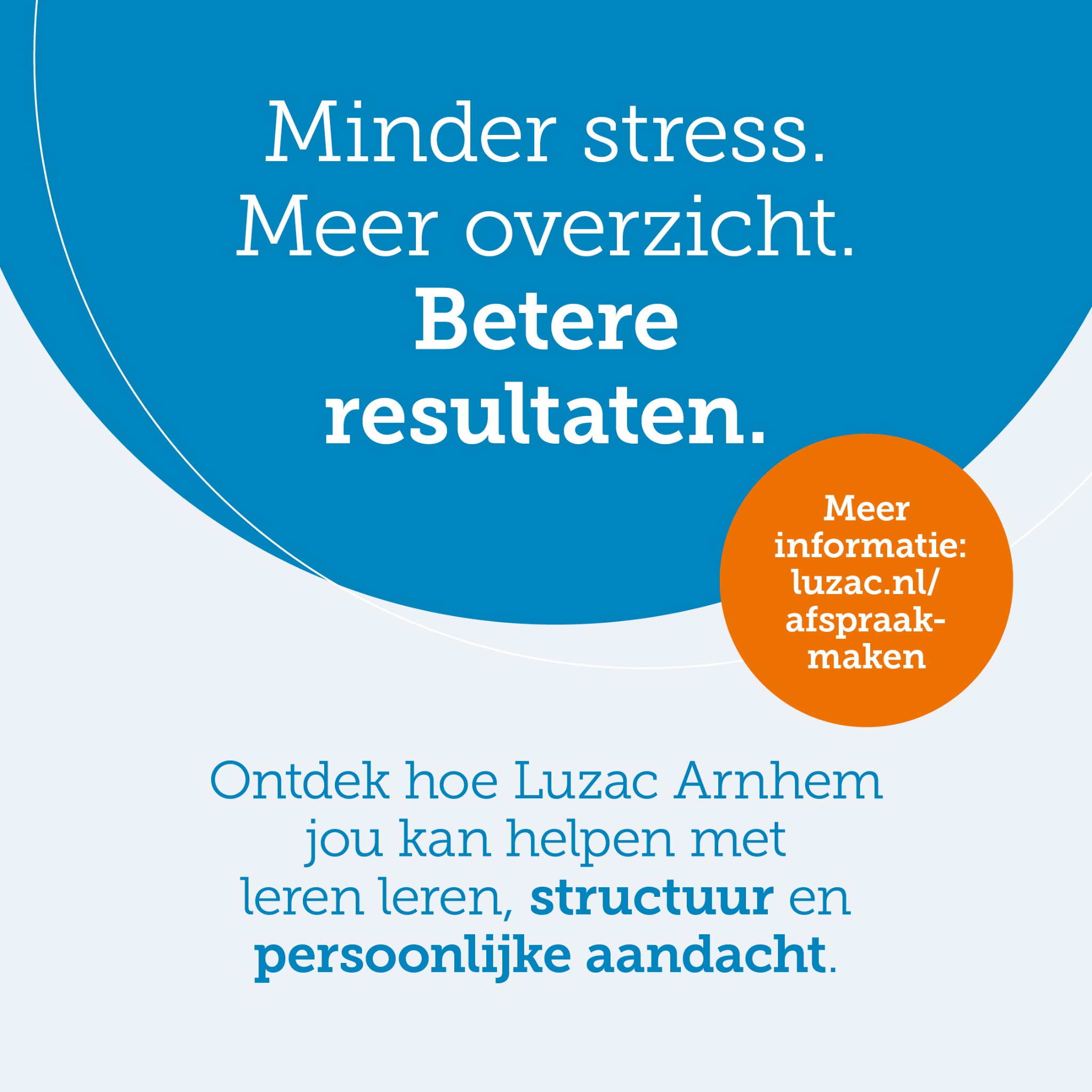 Luzac Arnhem Facebook ad: Overstappen kan nog steeds!