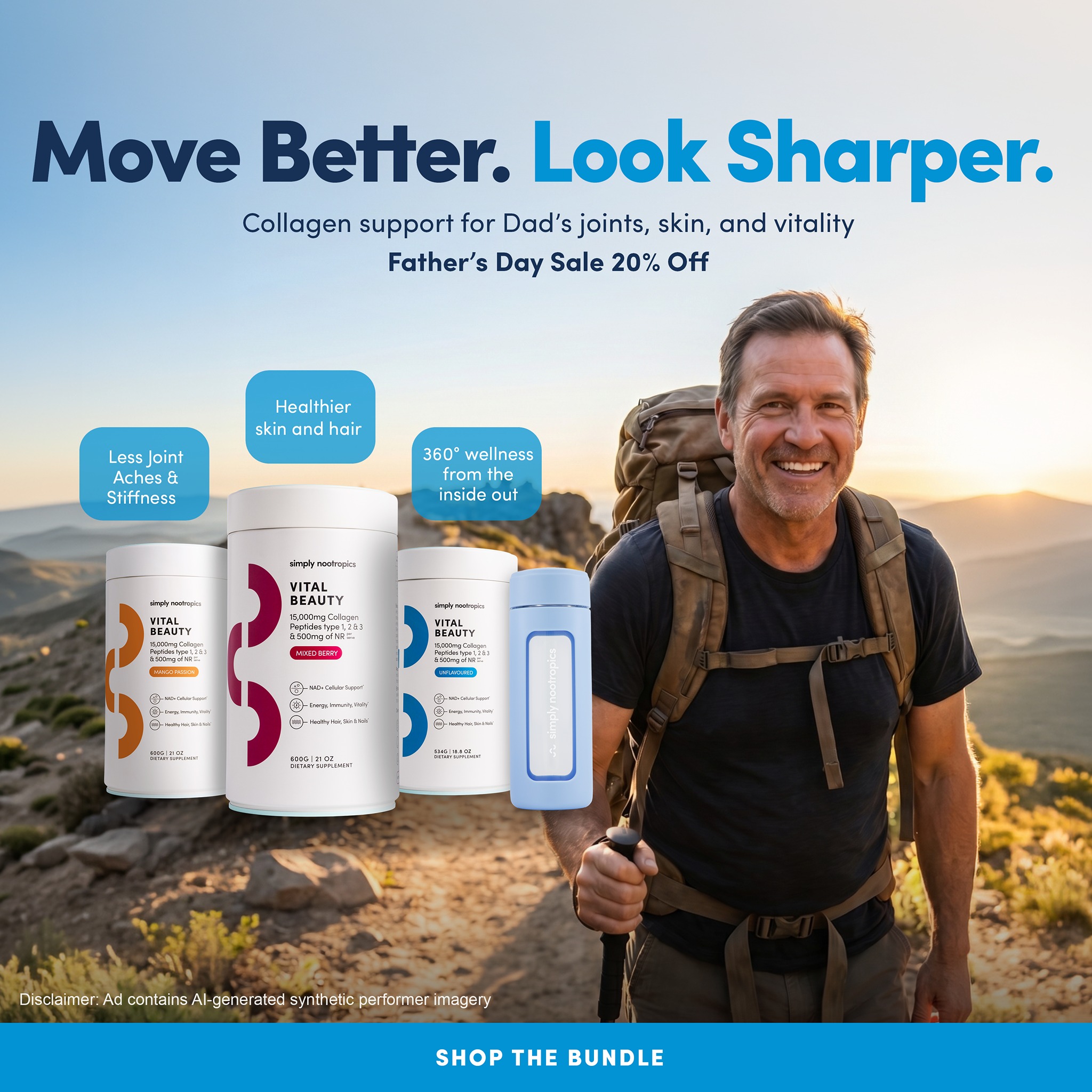 Simply Nootropics Facebook ad