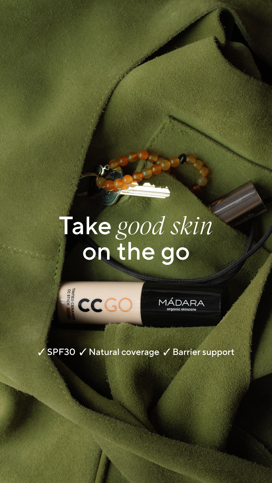 Mádara Organic Skincare Facebook ad