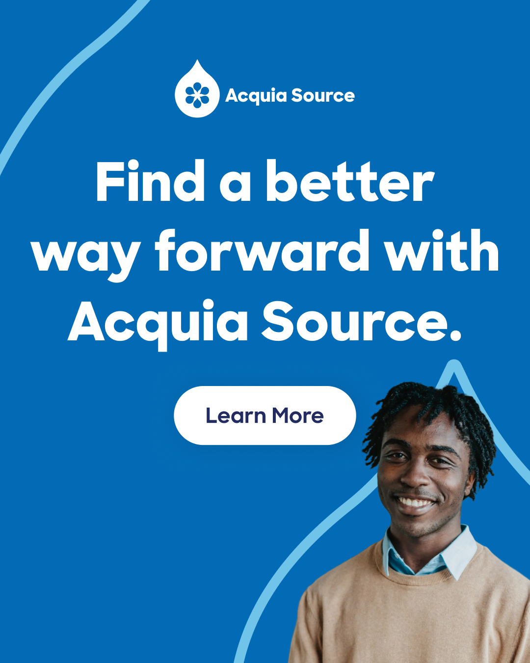 Acquia Facebook ad