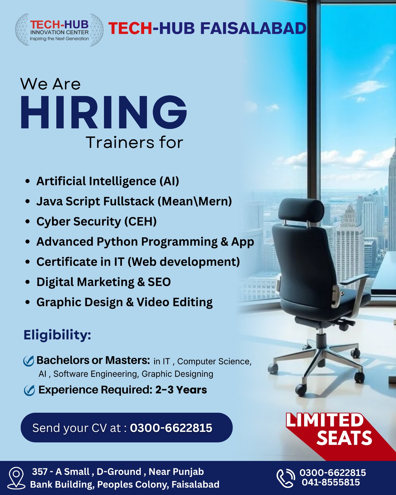 Tech Hub Facebook ad