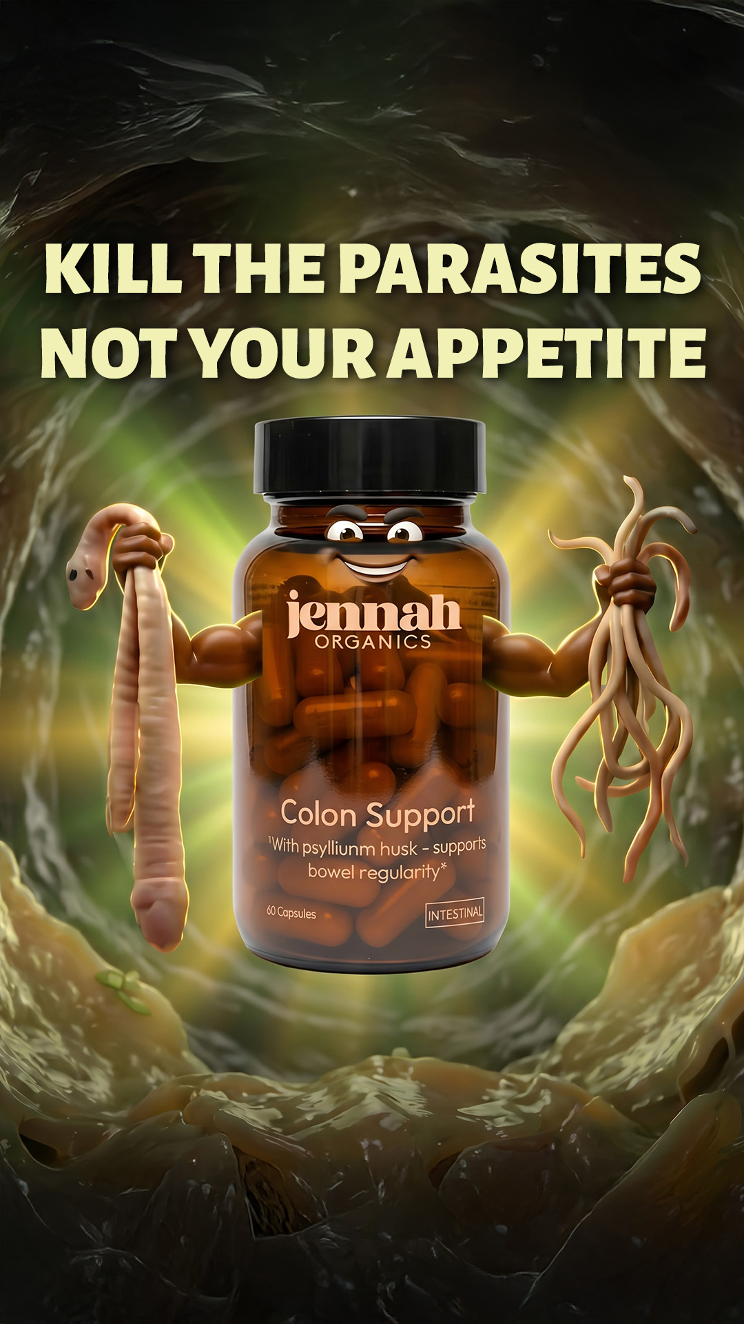 Jennah Organics Facebook ad
