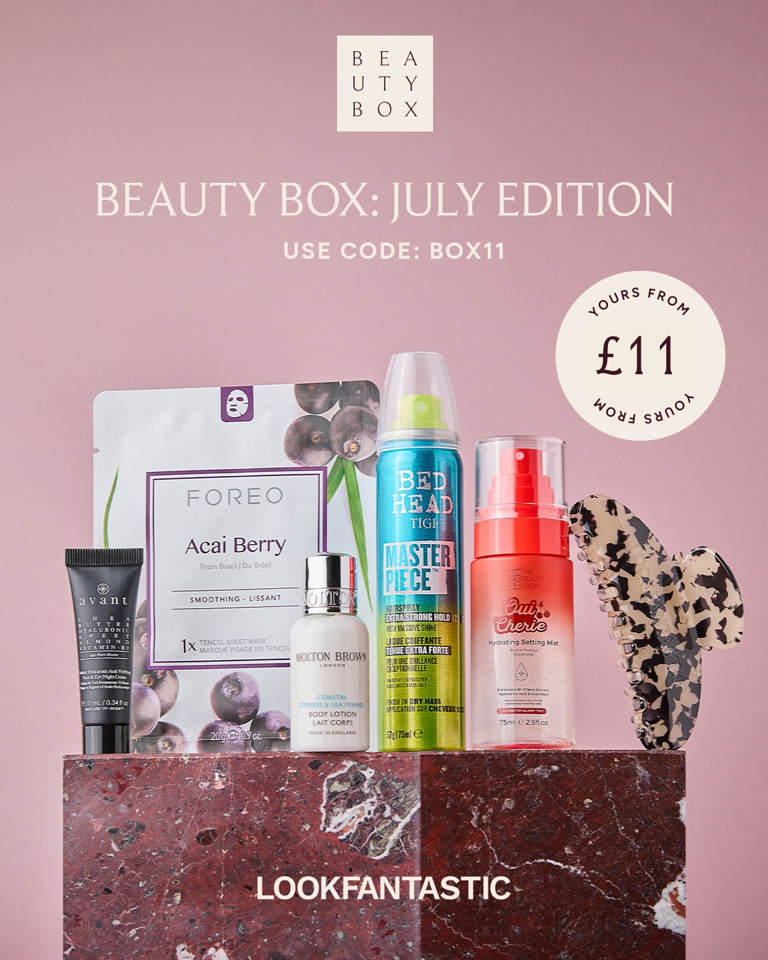 LOOKFANTASTIC Facebook ad