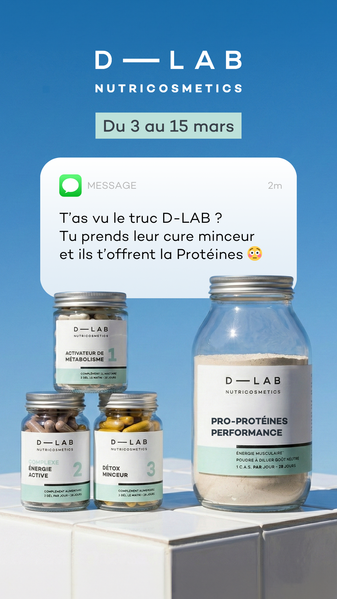 D-LAB NUTRICOSMETICS Facebook ad