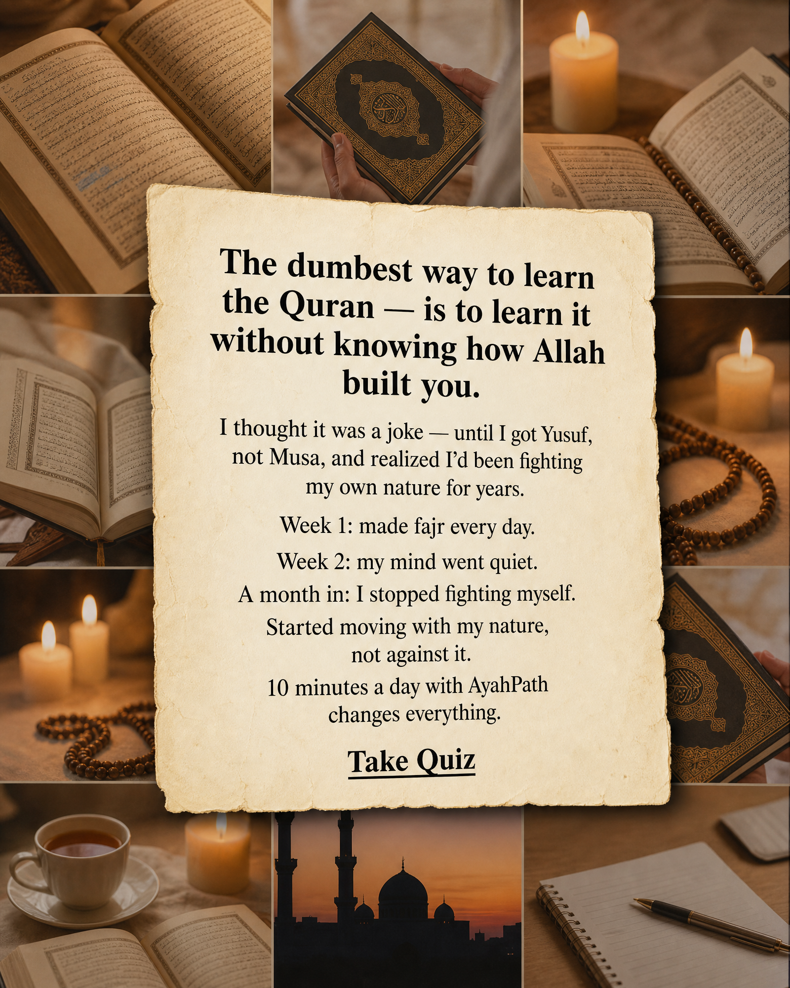Imam Advice Daily Facebook ad