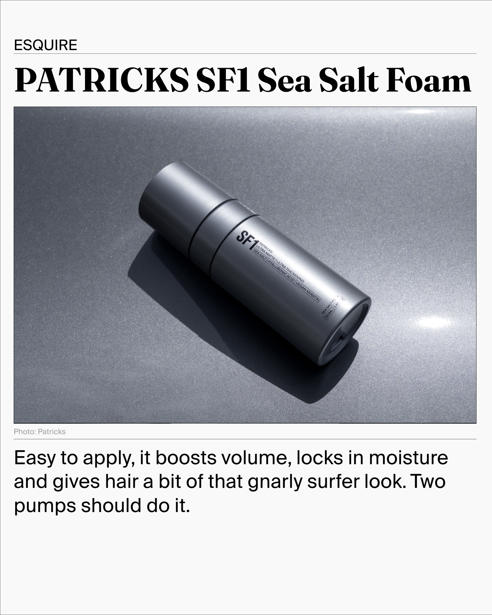 PATRICKS Facebook ad