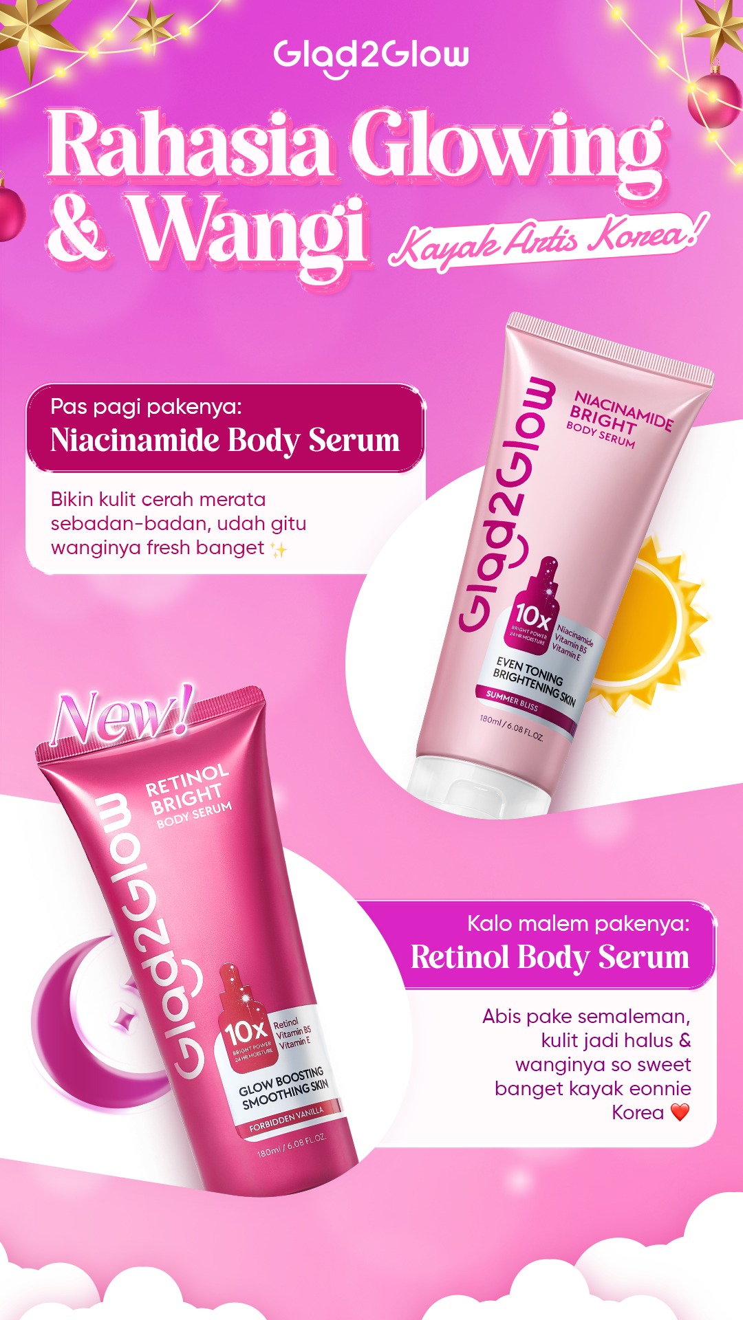 Glad 2 Glow.indo Facebook ad
