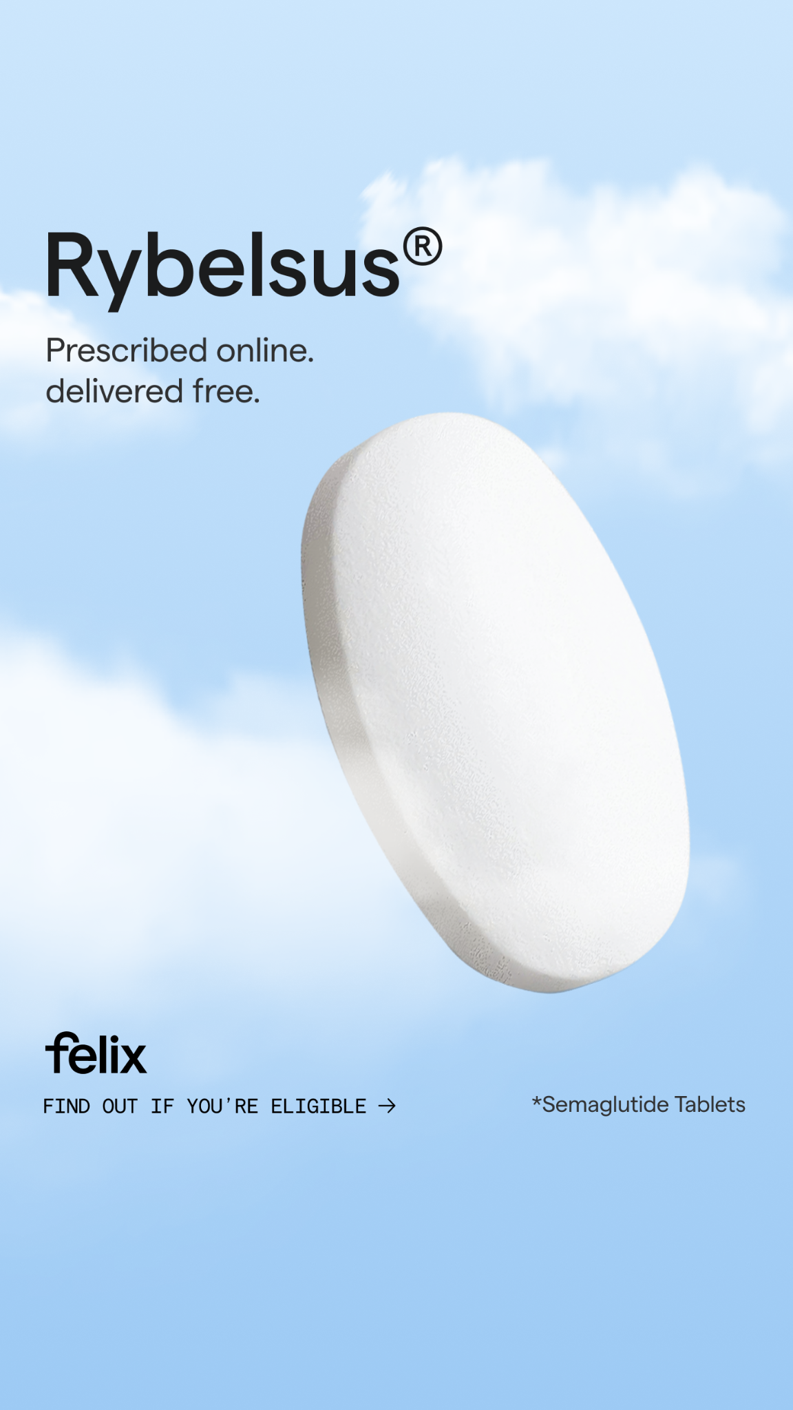 Felix Health Facebook ad