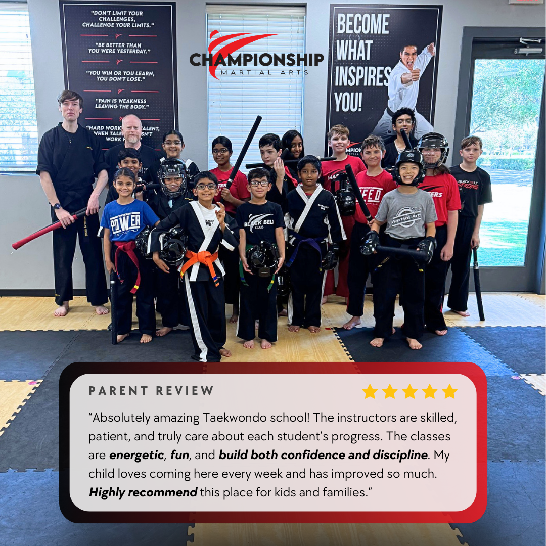Championship Martial Arts - Coppell Taekwondo Academy Facebook ad