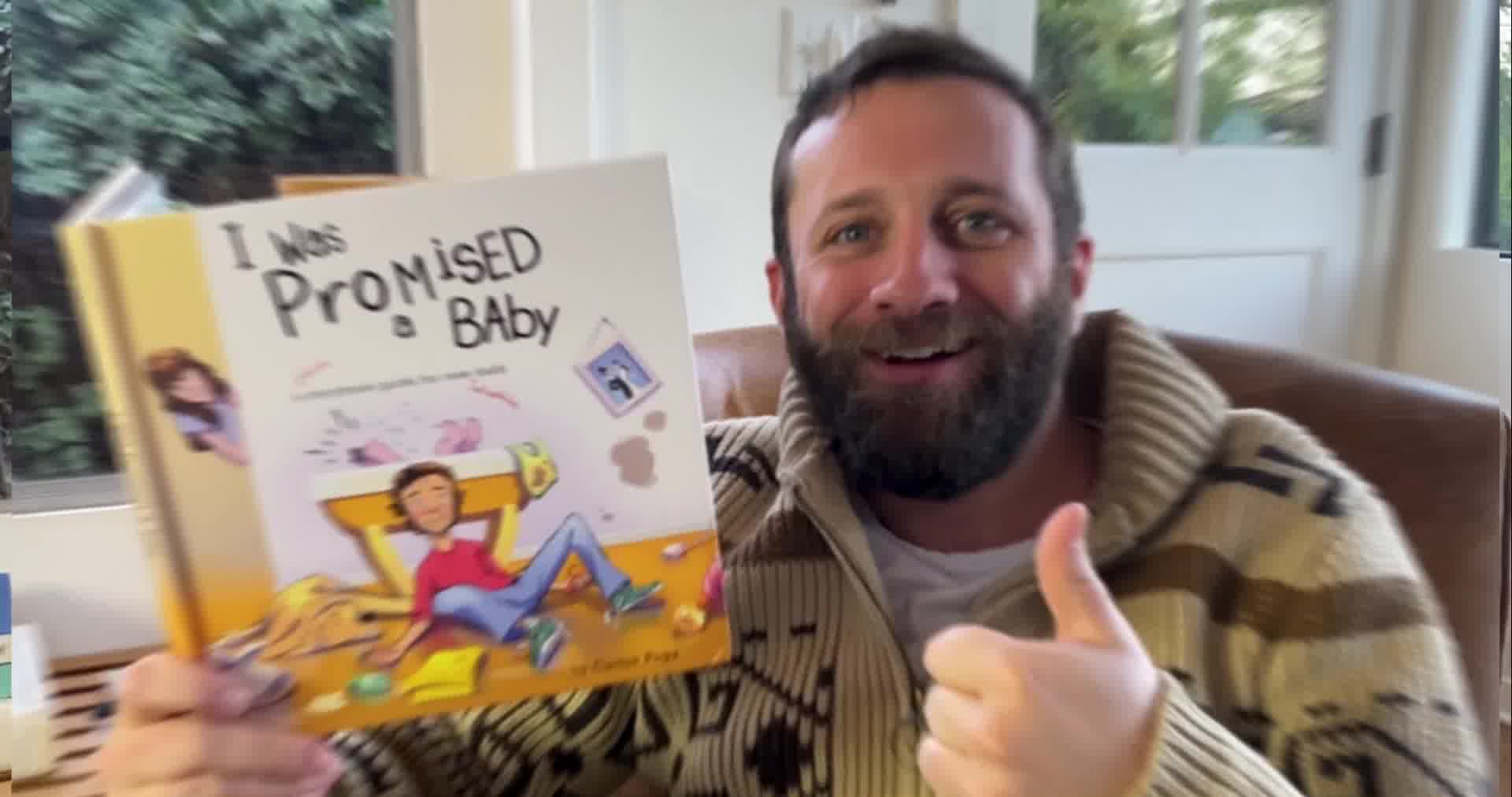 I Was Promised a Baby Facebook ad: The Perfect Gift For New Dads!