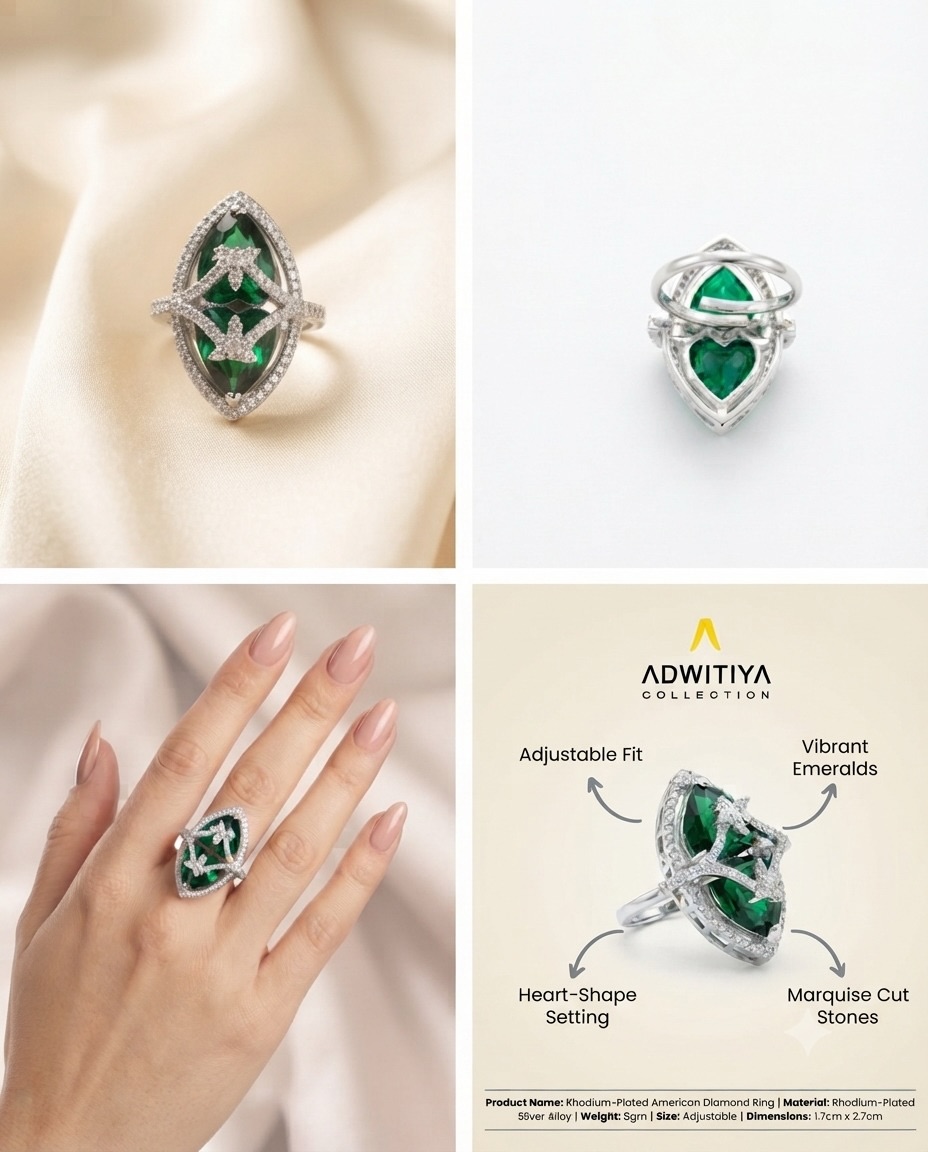 Adwitiya Collection Facebook ad: Meet your new statement ring