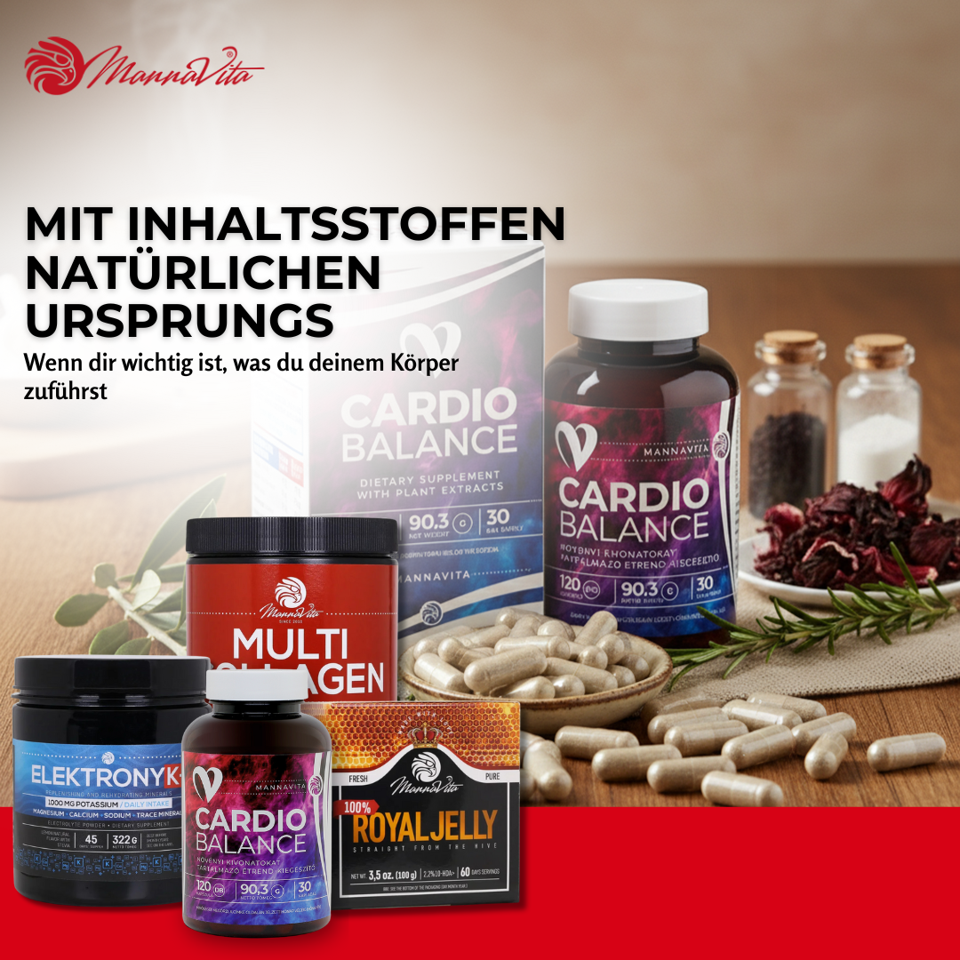 Mannavita.at Facebook ad: Möge die Gesundheit mit dir sein