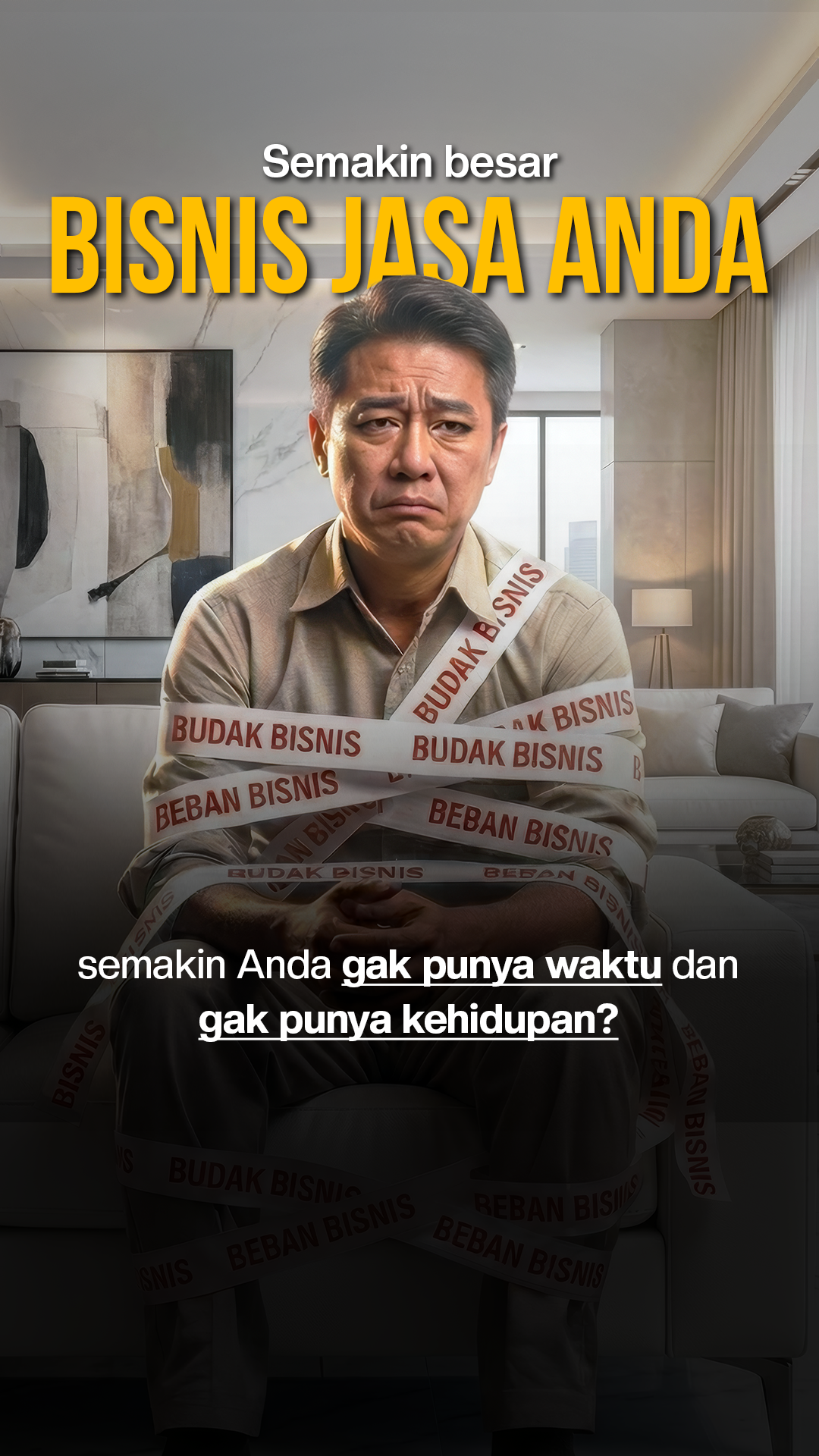 Gratyo Global Awards Winning Practical Business Coaching Facebook ad: Client cuma mau dilayani sama Anda?