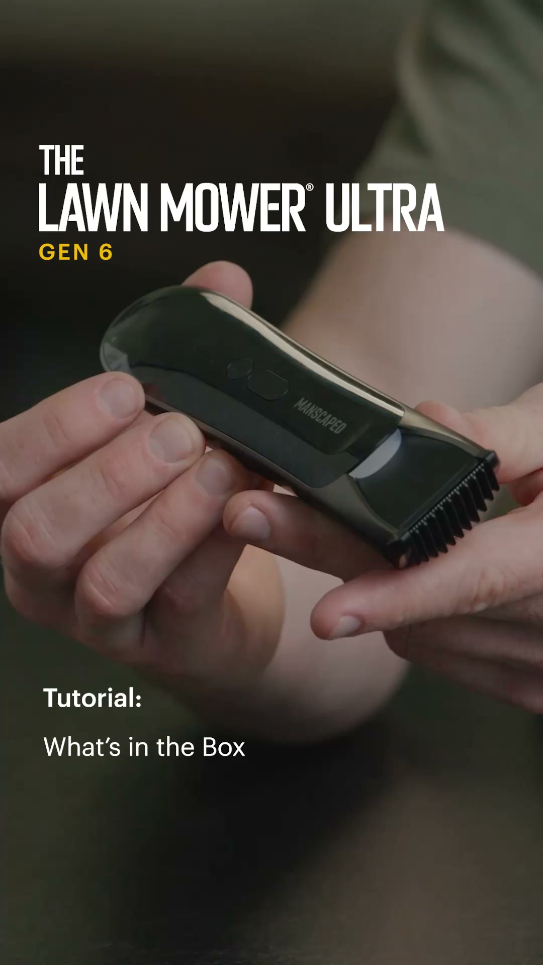 MANSCAPED Facebook ad: Meet The Lawn Mower Ultra Gen 6