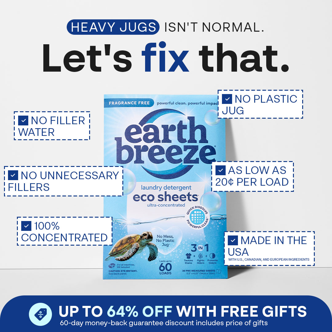 Earth Breeze Facebook ad