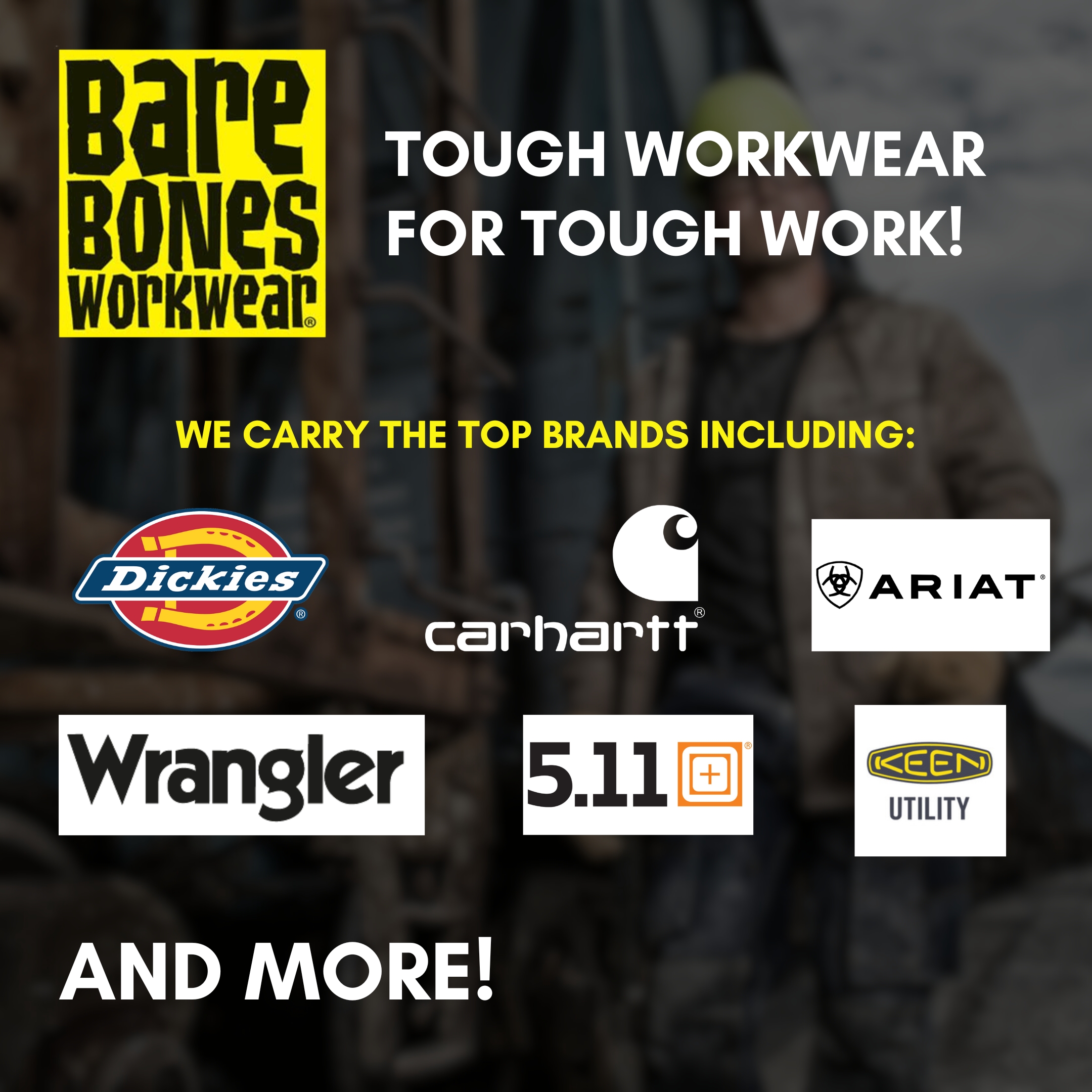 BareBones WorkWear Facebook ad