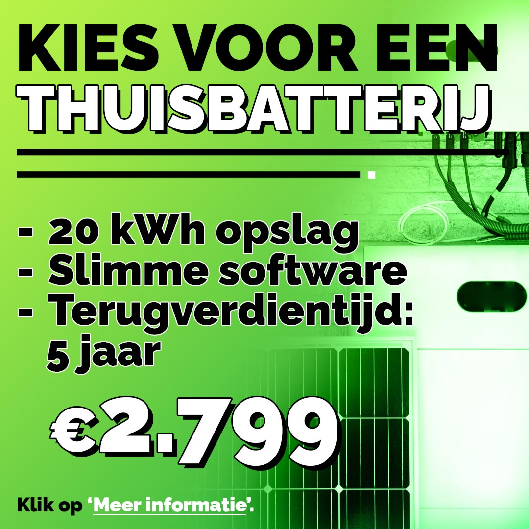 Thuisbatterij Deals Facebook ad