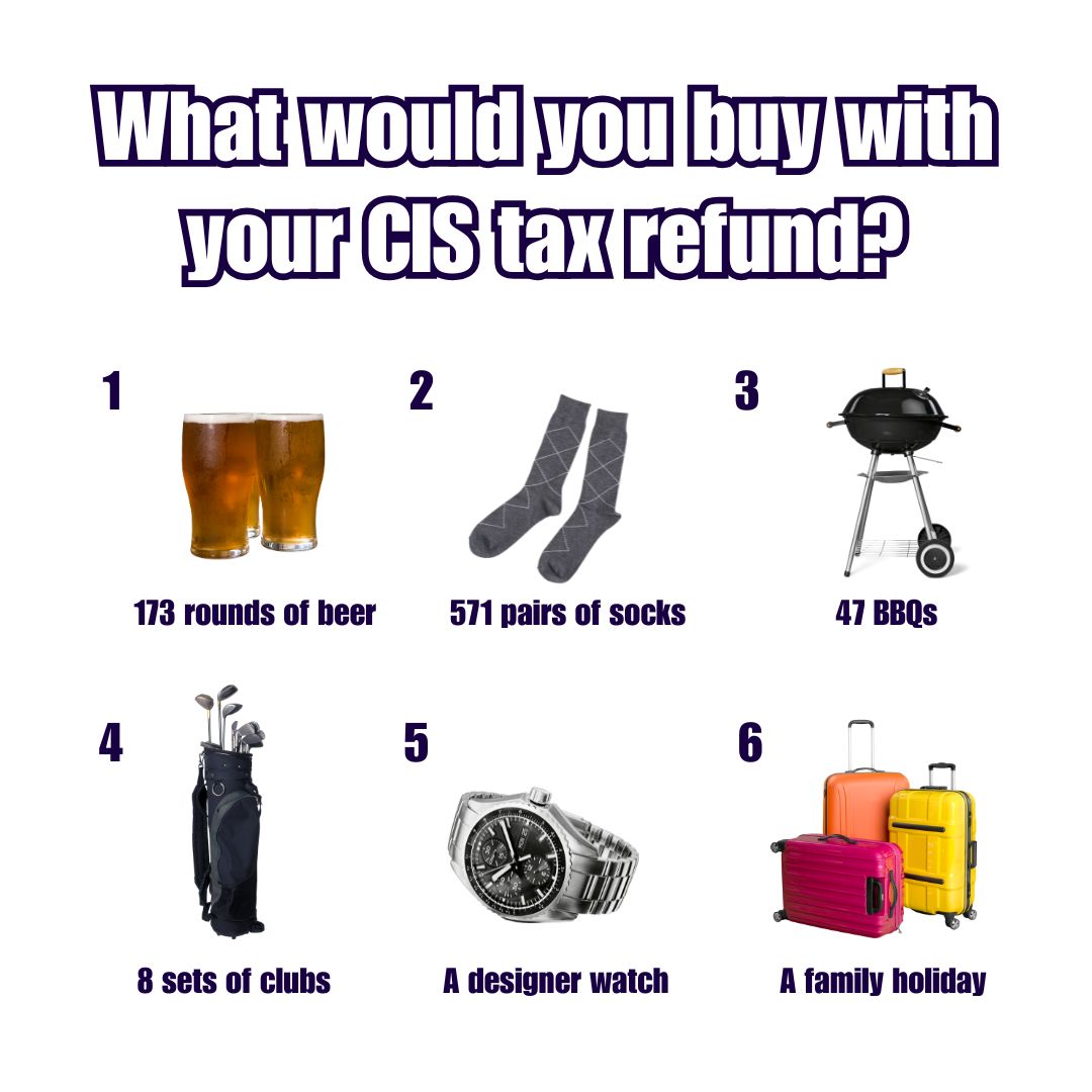 Tik-Tax Facebook ad: Claim your CIS tax rebate today