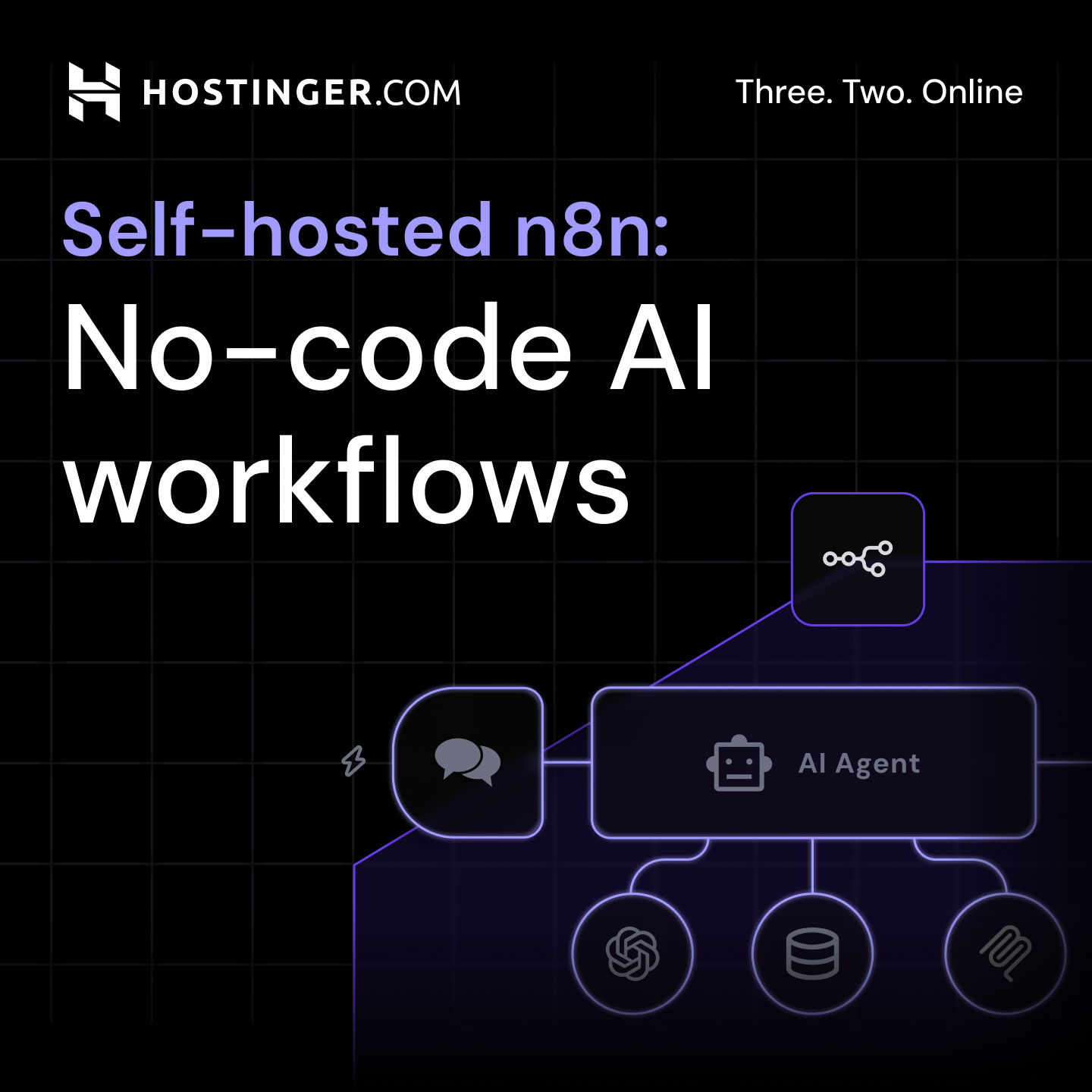 Hostinger Facebook ad: Scale automation with self-hosted n8n and unlock