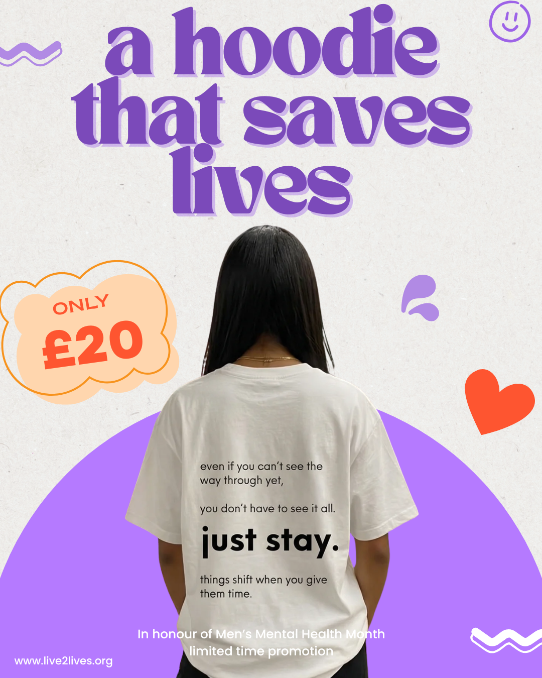 Live2Lives Facebook ad