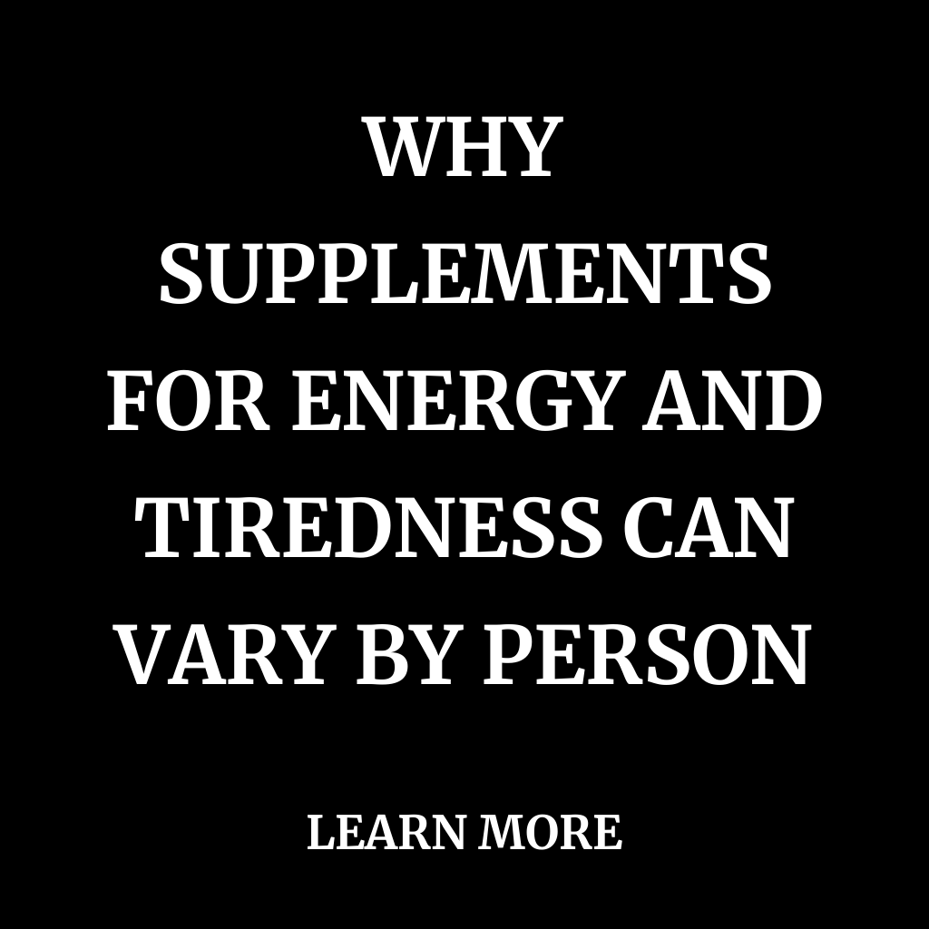 Daily Advisor Facebook ad: Why Energy Supplements Work Differently for Everyone