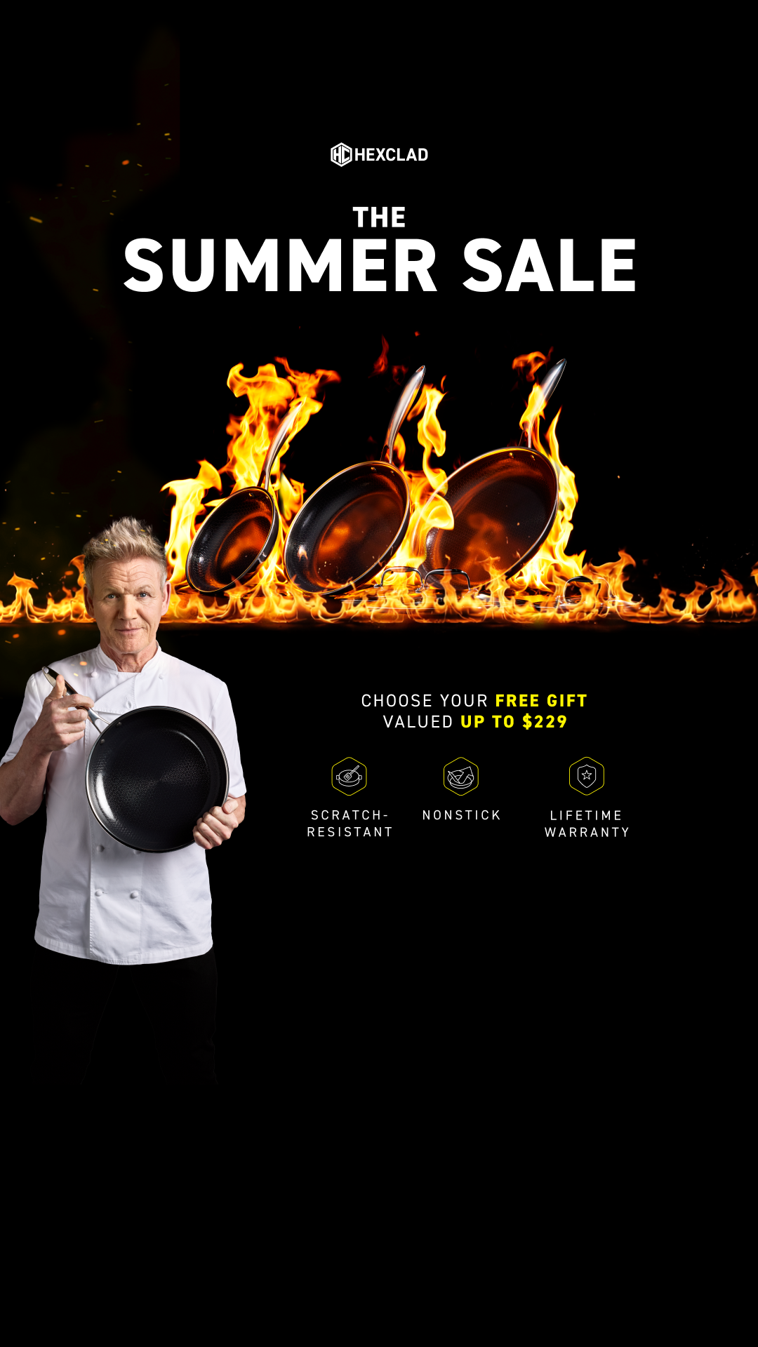 Gordon Ramsay Facebook ad