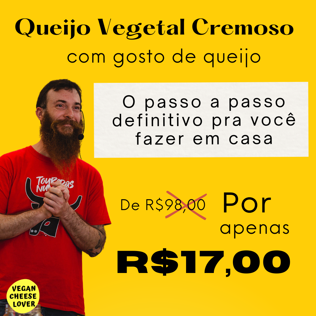 Vegan Cheese Lover Facebook ad: Queijo Vegetal Cremoso