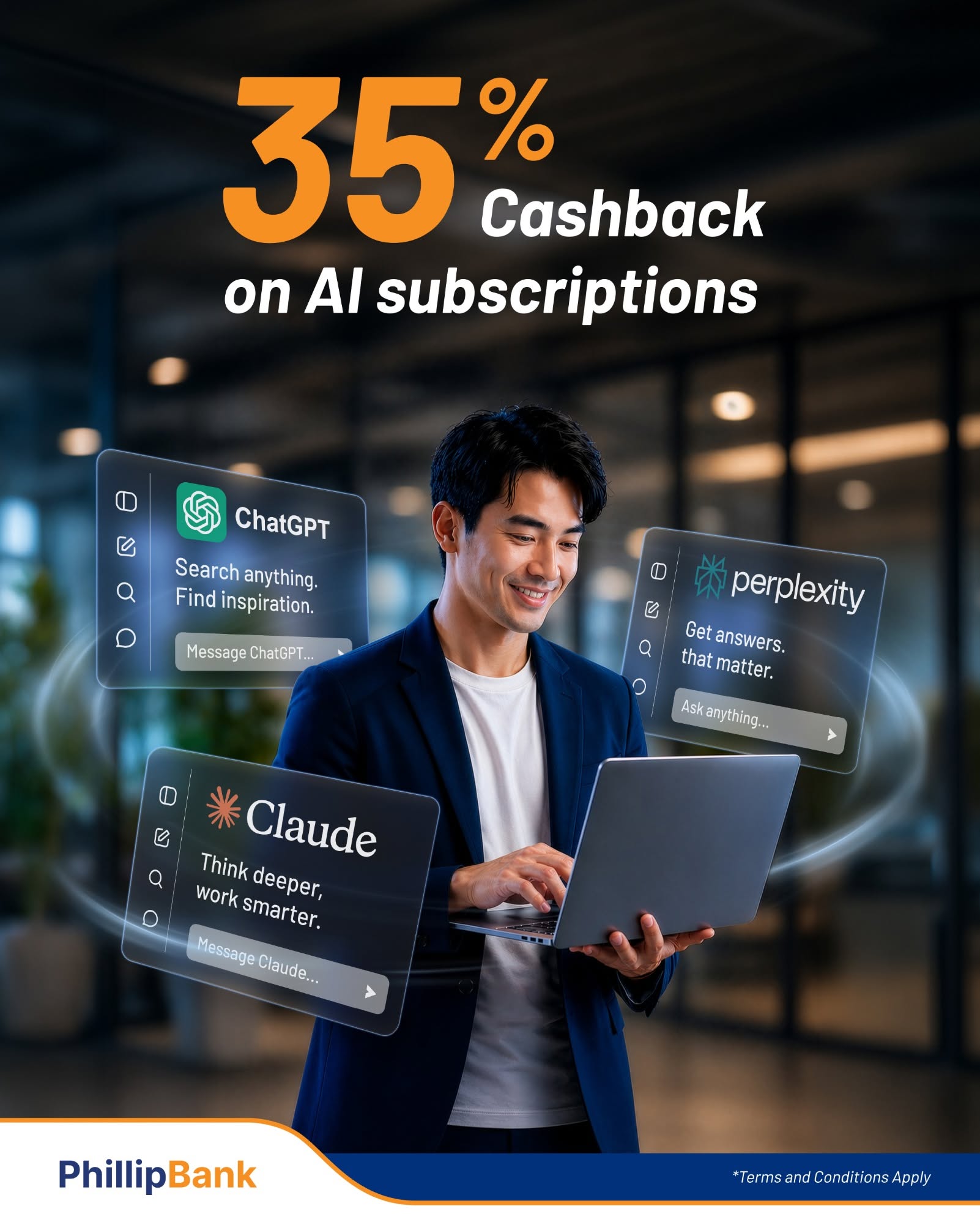 PhillipBank Cambodia Facebook ad