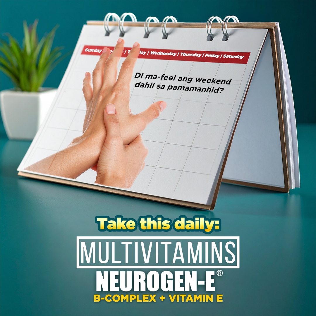Neurogen-E Facebook ad: B-complex? Kulang!