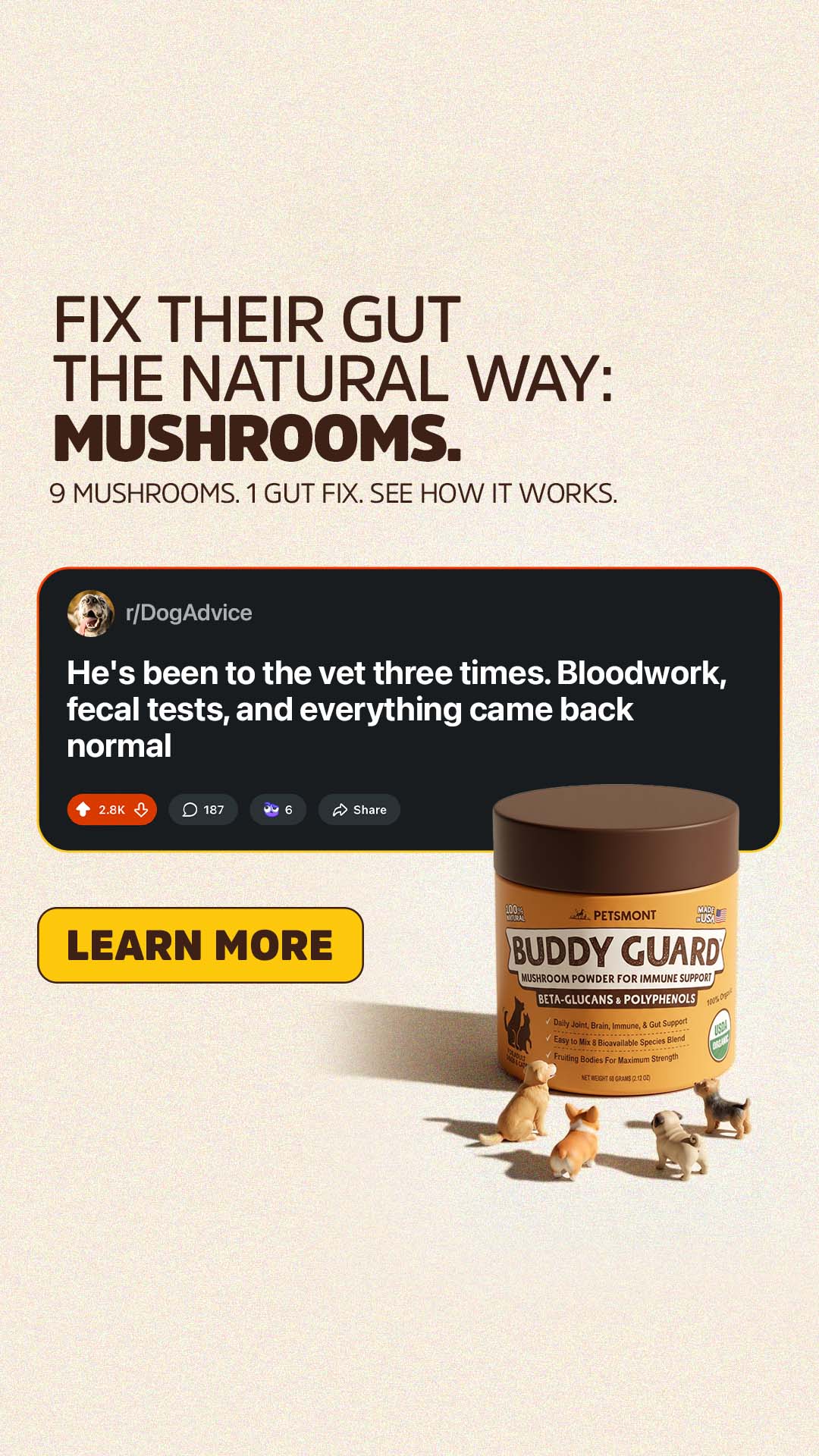 Well Pup Life Facebook ad