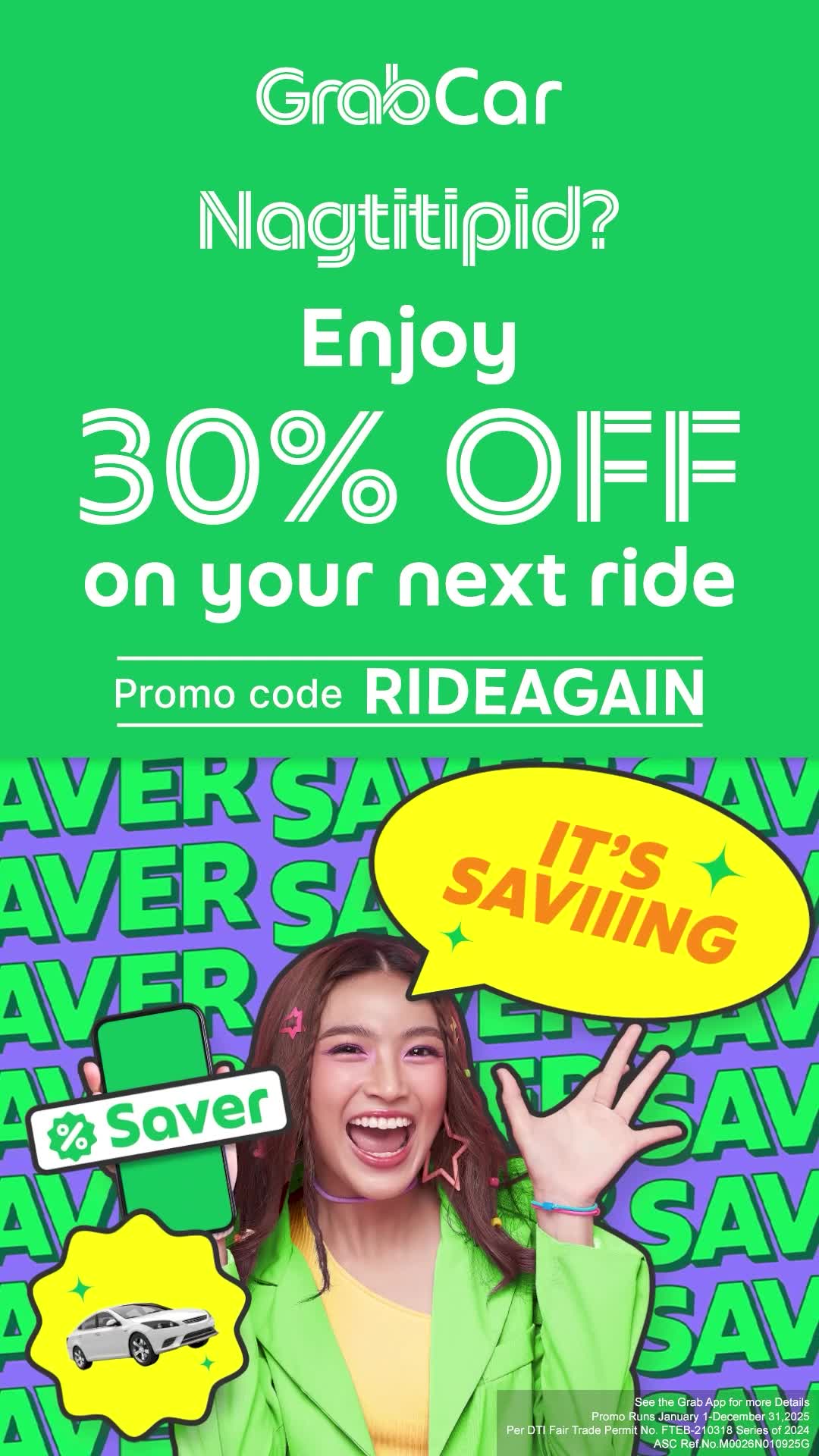 Grab Facebook ad