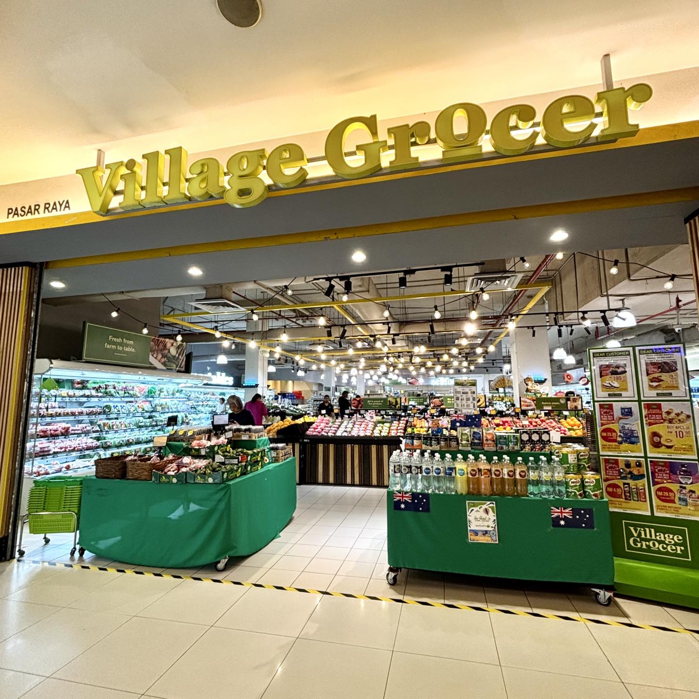 Village Grocer Facebook ad