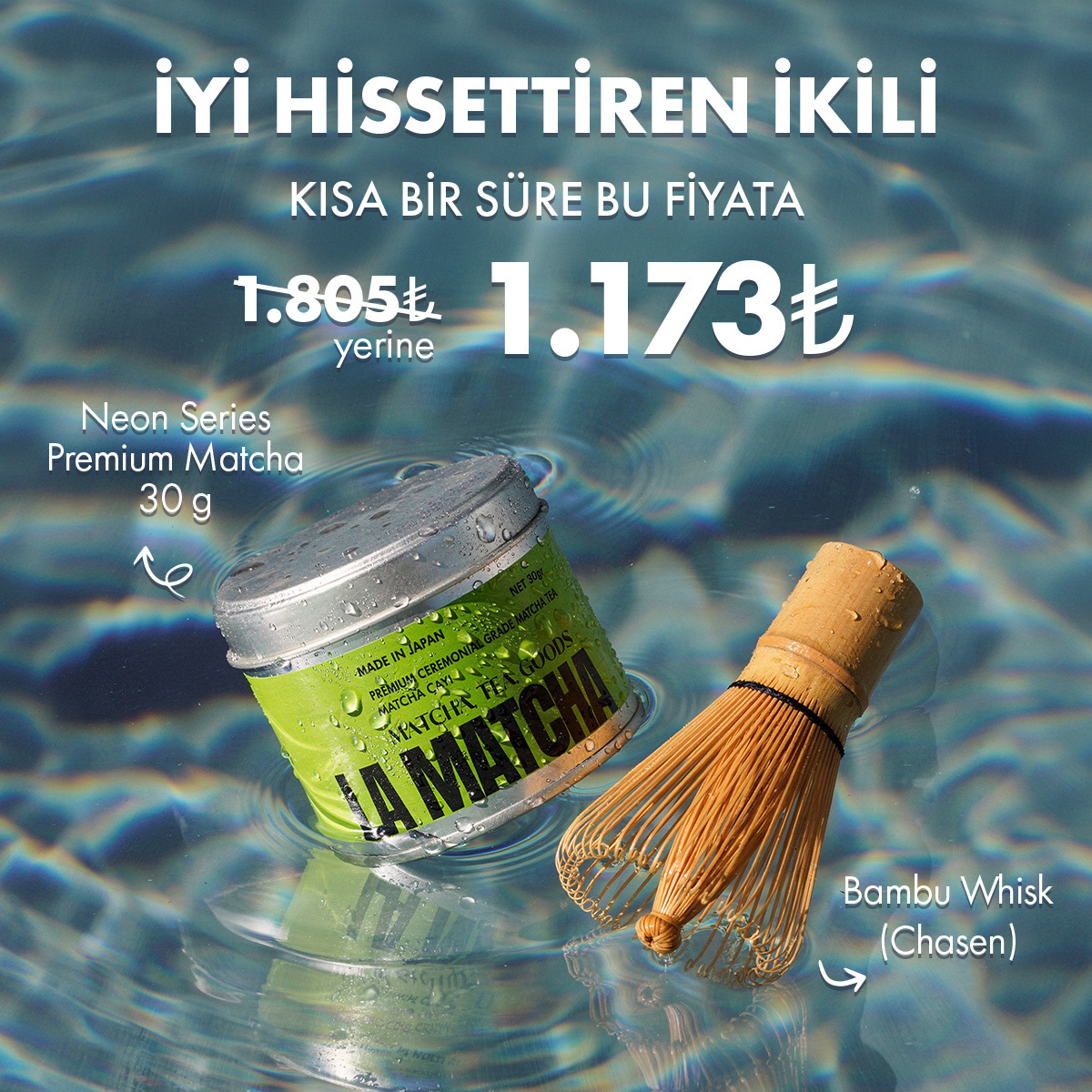 La Matcha Facebook ad: İyi Hissettiren İkili!