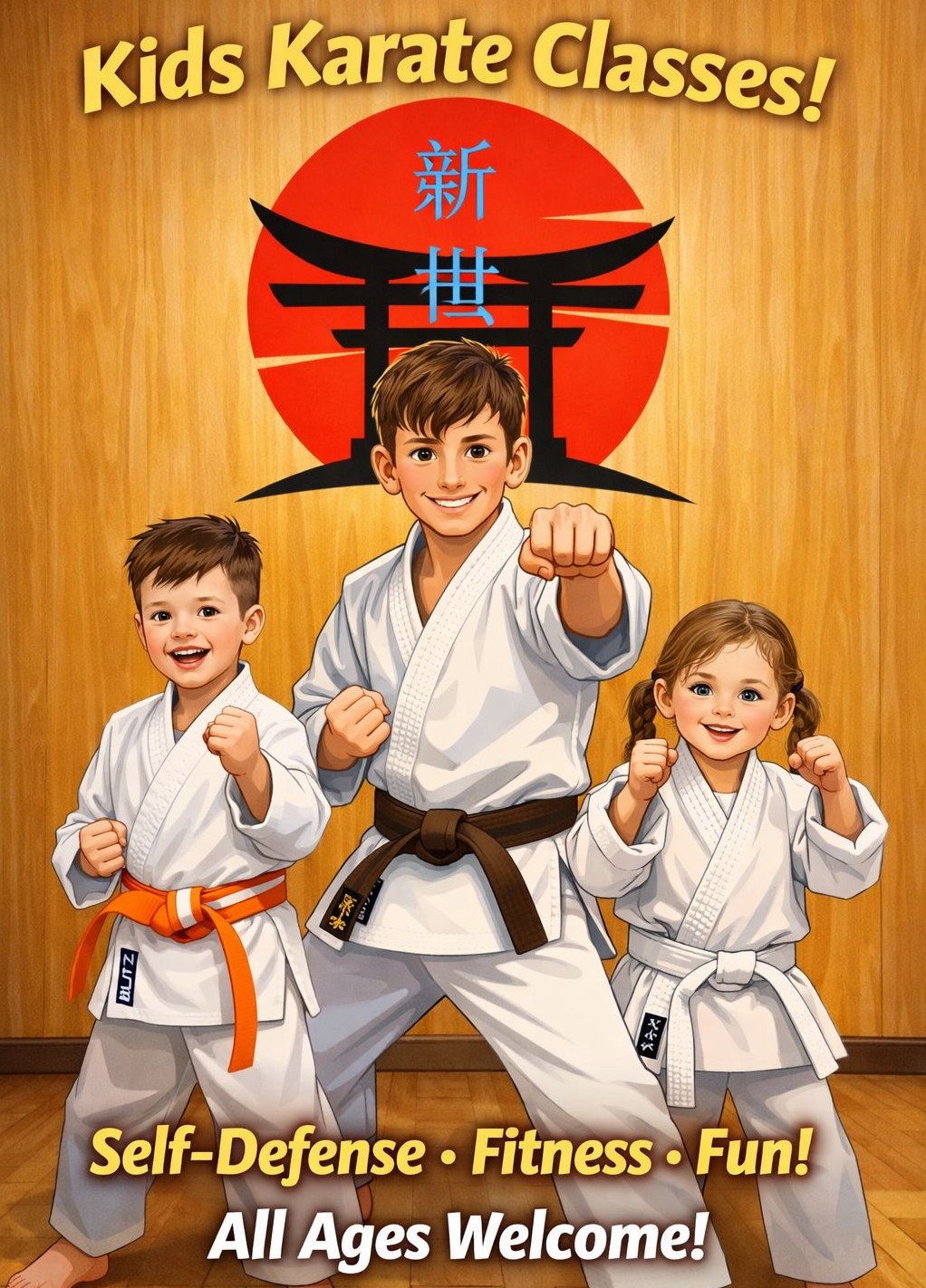 Shinsei Karate Kai Facebook ad from Feb 25, 2026
