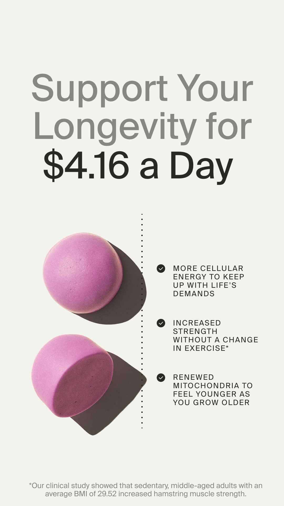 Timeline Longevity Facebook ad
