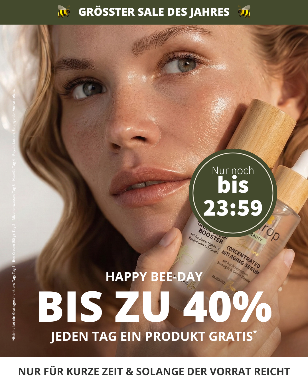 Bedrop #natürlichbiene Facebook ad