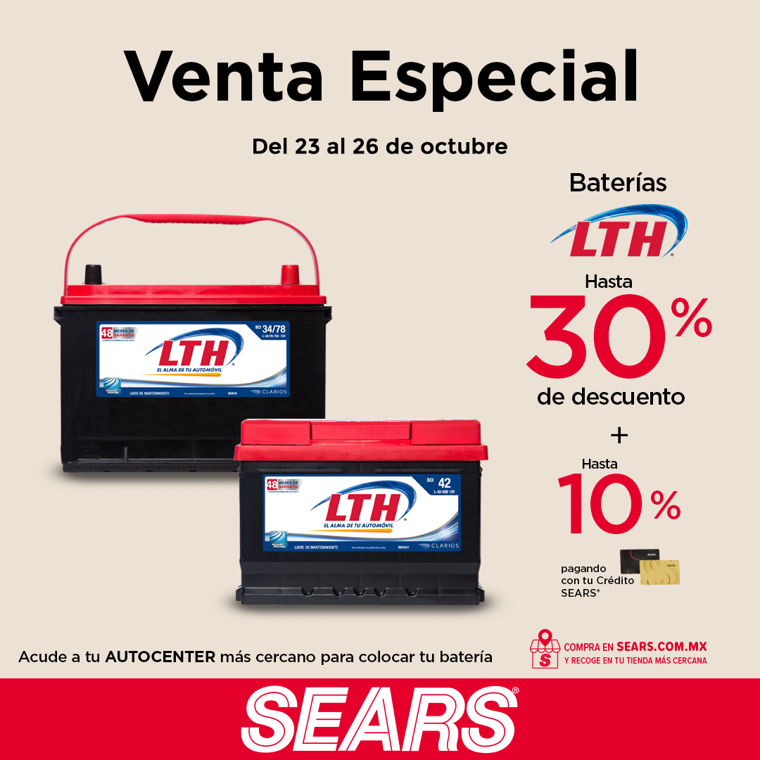 Sears México Facebook ad: ¡Sólo en tienda física!