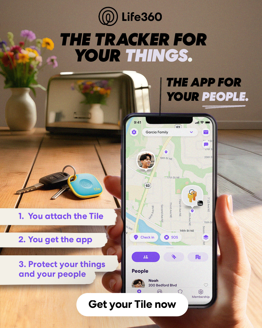 Life360 Facebook ad