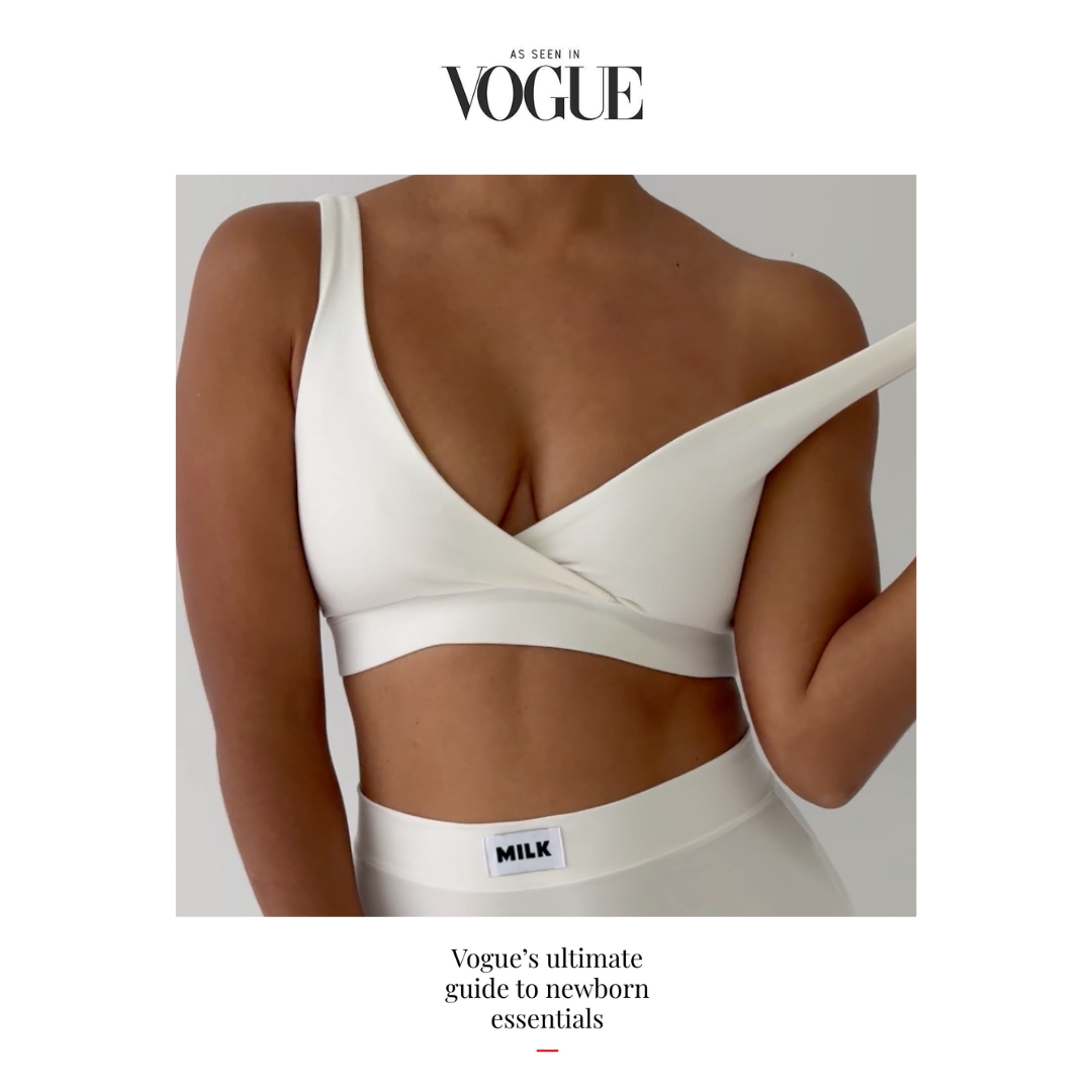 Milk Label Facebook ad: As Seen in Vogue