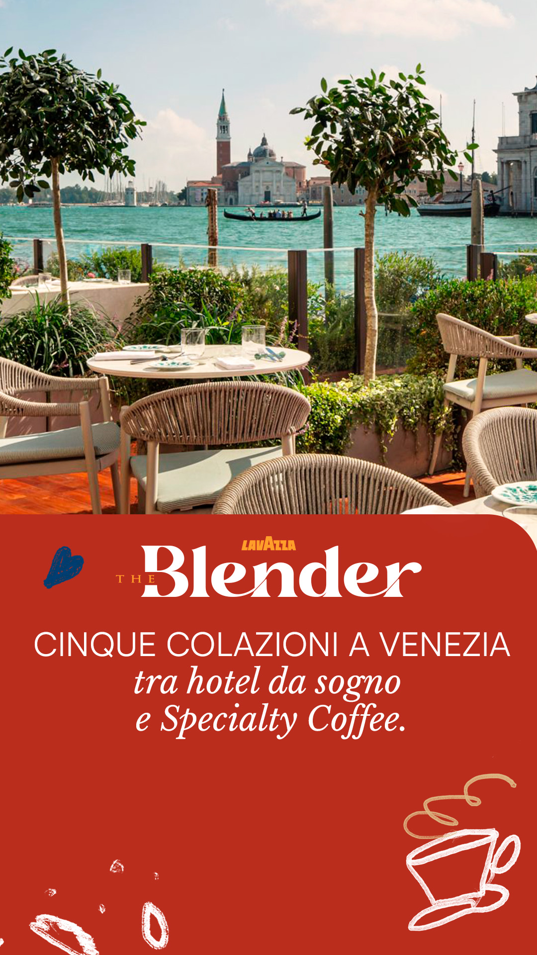 Lavazza Facebook ad: Colazione a Venezia