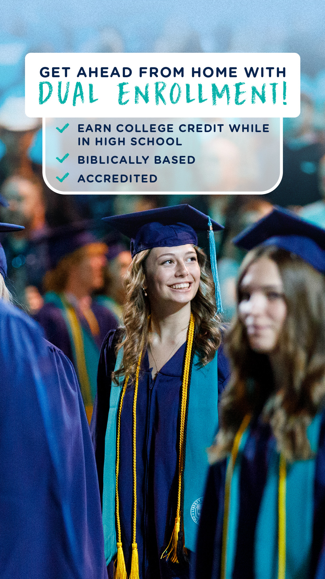 Liberty University Online Academy K-12 Facebook ad
