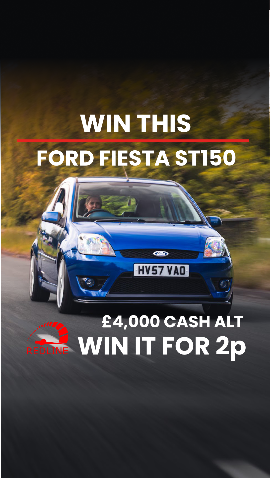 Redline Competitions Facebook ad
